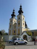 Mariapocs, griech. kath. Wallfahrtskirche, erbaut von 1731 bis 1756 (08.09.2018)