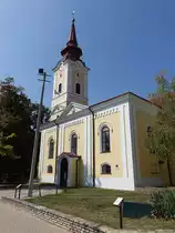 Hajd�szoboszl�, Ref. Kirche, erbaut von 1711 bis 1717 (08.09.2018)