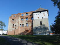 Kisvarda, Burgruine, erbaut im 15. Jahrhundert durch den Ital. Baumeister Niccolo Angelini, heute Freilichttheater (07.09.2018)