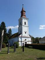 Nagyar, gotische reformierte Kirche, erbaut bis 1374 (07.09.2018) 
