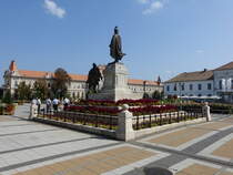 Hajdbszrmny, Denkmal fr Frst Istvan Bocskai von Barnavbas Hollo (05.09.2018)