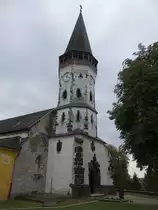 Gy�ngy�spata, gotische Liebfrauenkirche, erbaut im 15. Jahrhundert (04.09.2018)