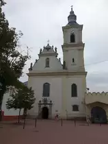 Gy�ngy�s, Franziskanerkirche, erbaut Anfang des 18. Jahrhunderts durch Giovanni Battista Carlone (04.09.2018)
