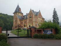 Paradsasvar, Neorenaissance Schloss, erbaut durch Miklos Ybl (04.09.2018)