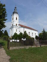 Szirak, Ev. Kirche, erbaut von 1782 bis 1788 durch Graf von Teleki Jzsef (03.09.2018)