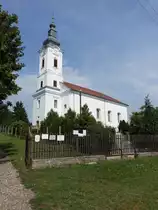 Szirak, Ev. Kirche, erbaut von 1782 bis 1788 durch Graf von Teleki J�zsef (03.09.2018)