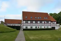 Das �lborghus Slot wurde von 1539 bis 1555 errichtet und in der ersten H�lfte des 17. Jahrhunderts umgebaut. (Aalborg, Juni 2018)
