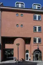 Ein modernes Geb�ude in Aalborg. (Juni 2018)