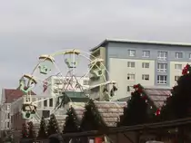 Teile des Weihnachtsmarktes im Zentrum von Chemnitz am 01. Dezember 2018.