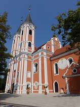 Mariagyd, barocke Wallfahrtskirche St. Marien, erbaut bis 1739 (31.08.2018)