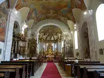 S�meg, barocke Alt�re in der Pfarrkirche St. Istvan, Fresken von Franz Anton Maulbertsch (29.08.2018)