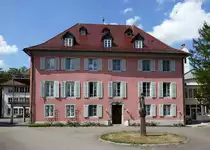 Stegen, das aus der Barockzeit stammende Schlo� Stegen-Weiler, Aug.2018