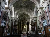 Sz�kesfeh�rv�r, Rokoko Innenraum der Seminarkirche, erbaut von 1745 bis 1748 (27.08.2018)