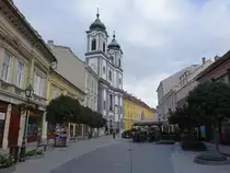 Sz�kesfeh�rv�r, Zisterzienserkirche Ciszterci Templom, erbaut von 1745 bis 1751 durch den Jesuitenorden (27.08.2018)
