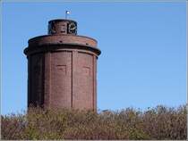 Juist. Der Wasserturm wurde 1927/28 auf der hchsten Dne der Insel errichtet. 06.04.2007