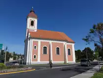 V�r�sbereny, kath. St. Ignatius Kirche, erbaut bis 1770 durch den Jesuitenorden (27.08.2018)