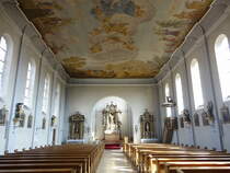 Eitlbunn, Innenraum der Kath. St. Michael Kirche (25.03.2018)