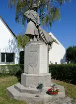 Jechtingen, Denkmal f�r die Gefallenen der beiden Weltkriege, Sept.2018