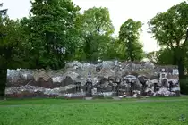 Die zwischen 1791 und 1794 entstandene Muschelgrotte im Neuen Garten. (Potsdam, April 2018)