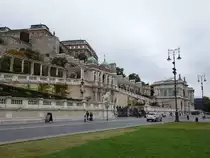 Budapest, Burggarten Bazar, erbaut von 1872 bis 1882 durch Miklos Ybl (26.08.2018)