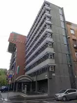 Budapest, Geb�ude des Technologie Ministerium in der F� Utca (26.08.2018)