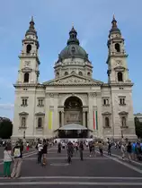 Budapest, Basilika St. Stephan, erbaut ab 1851 durch J�zsef Hild und Mikl�s Ybl (25.08.2018)