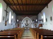 Steinsberg, Innenraum in der Pfarrkirche St. Josef (25.03.2018)