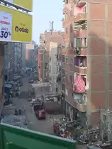 In den Stra�en von Kairo.