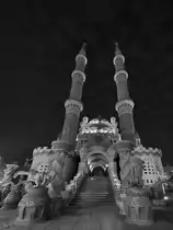 Die Sahaba Moschee am Alten Markt in Scharm El-Scheich. (Dezember 2018)