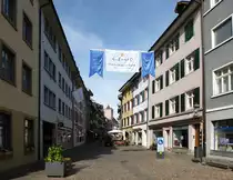 Rheinfelden AG, Blick in die Marktgasse, Mai 2017 
