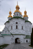 Eine der vielen Kirchen im Hhlenklosterkomplex von Kiew. (April 2016)