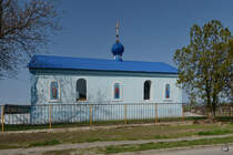Auf dem Weg nach Kirowohrad habe ich Anfang April 2016 in einem kleinen Ort diese Kirche entdeckt.