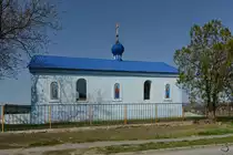 Auf dem Weg nach Kirowohrad habe ich Anfang April 2016 in einem kleinen Ort diese Kirche entdeckt.