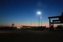 Abendstunde im Hafen von Hirtshals am 14.Mai.2018
Das Bild zeigt die Fischauktionshalle vom Hafen in Hirtshals 