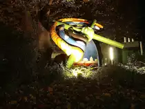 Das M�hlenkreis Symbol des Kreis Minden L�bbecke am 24.11.2018