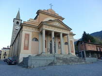 Settimo Vittone, Pfarrkirche San Andrea in der Via Massimo (05.10.2018)