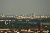 Blick vom Daimler-Crysler Quatier Potsdamer Platz in Richtung Gropiusstadt