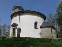 Armesberg,  Wallfahrtskirche „Zur Heiligsten Dreifaltigkeit“, erbaut von 1822 bis 1836 (22.04.2018)