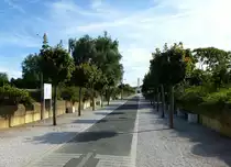 Laibach (Ljubljana), der Zentralfriedhof Zale, breite Alleen durchziehen die gepflegten Anlagen, 1906 begonnen und stetig erweitert auf heute ca. 40 Hektar, die sehenswerte, park�hnliche Anlage mit vielen Kunstwerken versch�nert, tr�gt das Europ�ische Kulturerbesiegel, Juni 2016
