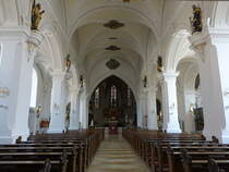 Tirschenreuth, Hochaltar in der Pfarrkirche Maria Himmelfahrt (22.04.2018)