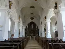 Tirschenreuth, Hochaltar in der Pfarrkirche Maria Himmelfahrt (22.04.2018)