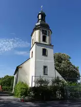 L�wenstein, evangelische Stadtkirche, erbaut von 1760 bis 1763 im Barockstil (29.04.2018)
