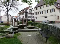 Althengst�tt, Brunnenanlage in der Kirchgasse (01.05.2018)