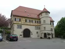 Schloss Deufringen, erbaut 1592 f�r den Schorndorfer Obervogt Jakob von G�ltlingen von Heinrich Schickhardt (01.05.2018)