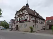 Stammheim, altes Rathaus  in der Hauptstra�e (01.05.2018)
