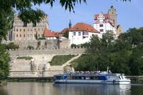 Auf gehts...mit der Saalefee flu�abw�rts nach Calbe