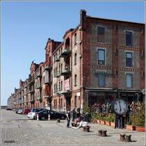 Bremen. Der Speicher XI wurde in den Jahren 1908 bis 1911 als Baumwollspeicher erbaut. Heute beherbergt er das Hafenmuseum, das Bremer Zentrum fr Baukultur, die Hochschule fr Knste Bremen u.a.. 07.04.2019
