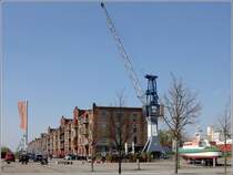 Bremen. Der Speicher XI wurde in den Jahren 1908 bis 1911 als Baumwollspeicher erbaut. Heute beherbergt er das Hafenmuseum, das Bremer Zentrum fr Baukultur, die Hochschule fr Knste Bremen u.a.. 07.04.2019