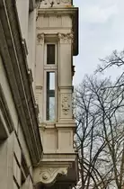 Grnderzeit-Erker in der Simonstrae - Wuppertal. Aufnahmedatum: 09.04.2019
