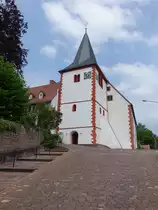 Hchst im Odenwald, Klosterkirche, erbaut von 1566 bis 1568 (13.05.2018)